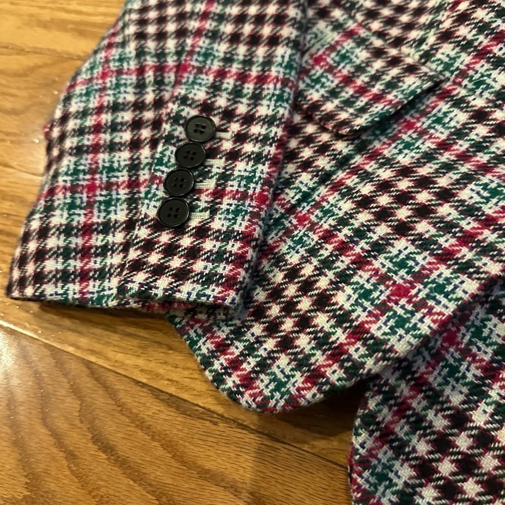 Talbots Plaid Jacket Size 4 Business Casual - Picture 4 of 9